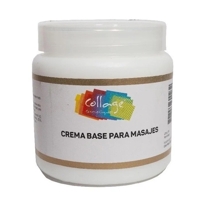 Crema base 500 gm. Collage