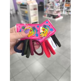 Set de 6 colitas para el pelo de colores