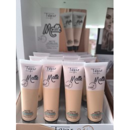 Maquillaje Fluido en pomo Matte. 35 ml. Tejar