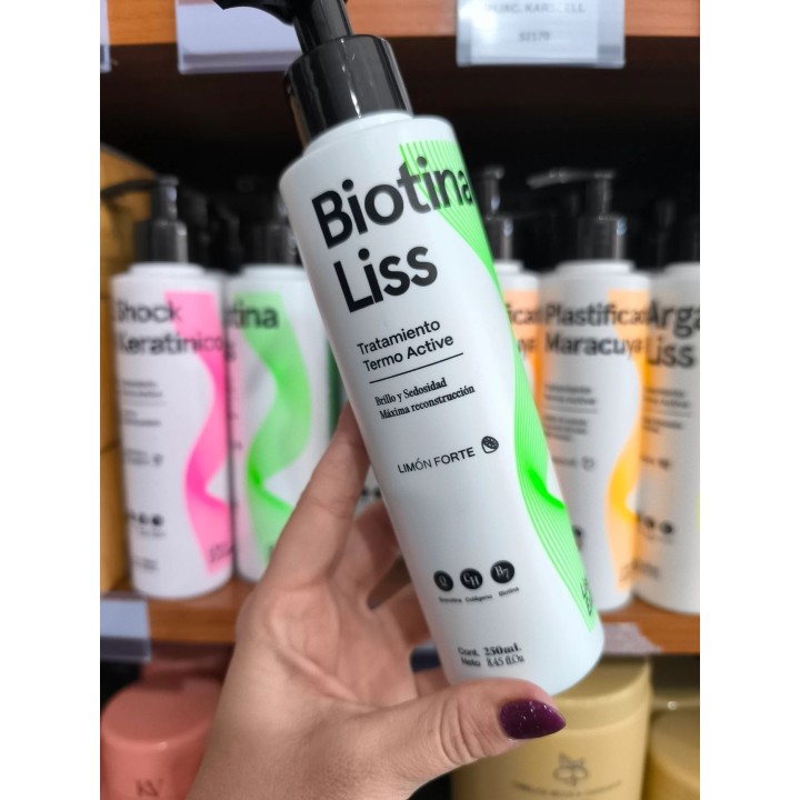 Tratamiento Termo Active Biotina Liss. x 250 ml. Ossono