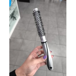 Cepillo termico para brushing chico plateador (cod C648) Tejar