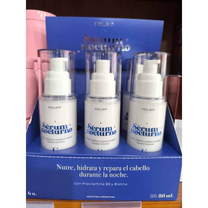 Serum Capilar Nocturno. Frilayp. 80 ml