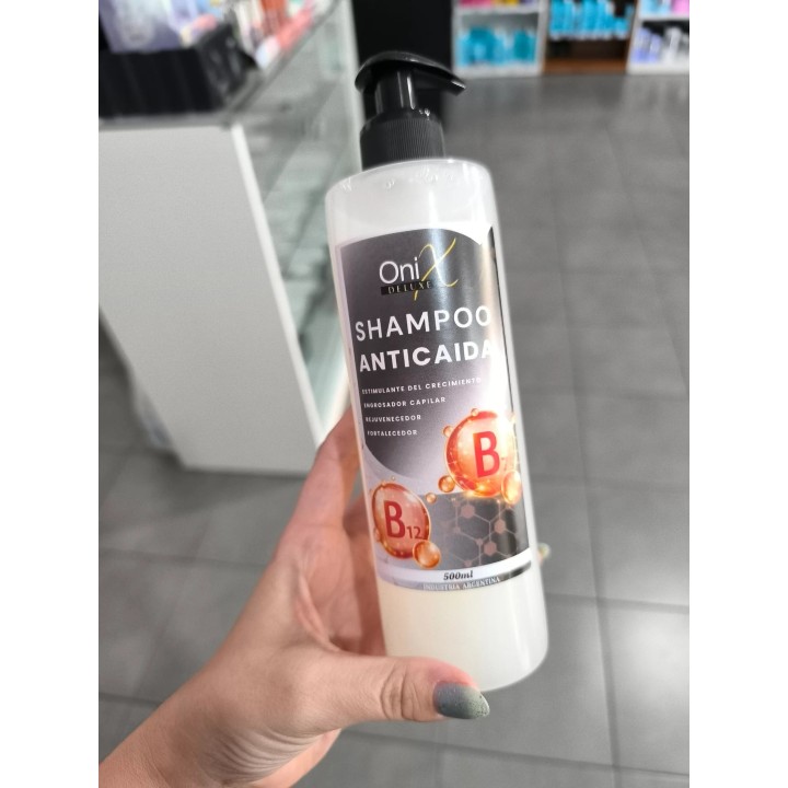 Shampoo Anticaida. Con B7 y B12. 500 ml. Onix
