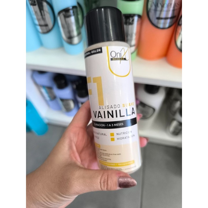 Alisado Suave de Vainilla 250 ml. Onix