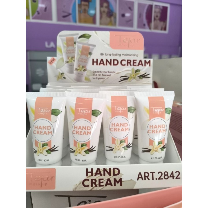 Crema de manos Tejar 60ml. (Cod 2842) Vainilla