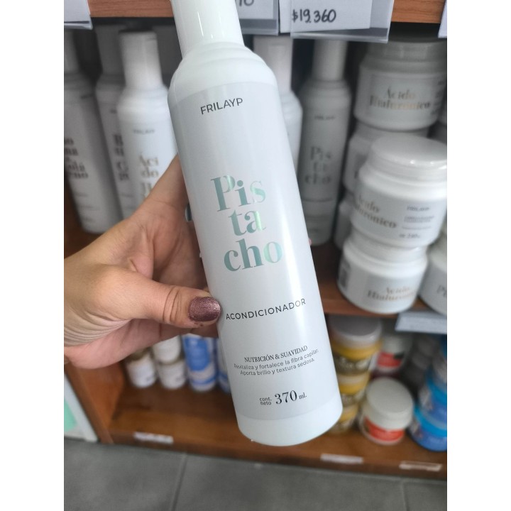Acondicionador Pistacho. Nutricion y suavidad. Frilayp. 370 ml