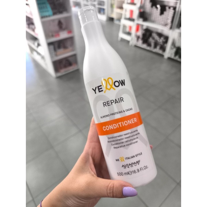 Acondicionador Reestructurante y reparador Yellow Alfaparf 500 ml