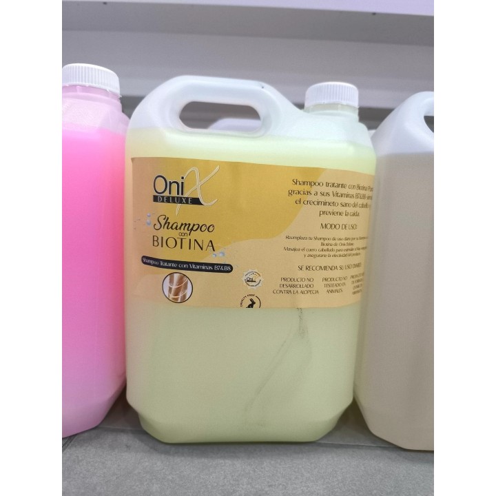 Shampoo Biotina Onix 5 litros