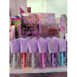 Brillo labial Lip gloss Mini Tango Beauty tapa violeta