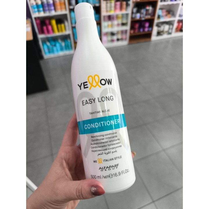 Acondicionador Fortalecedor. Easy long. Yellow. 500 ml