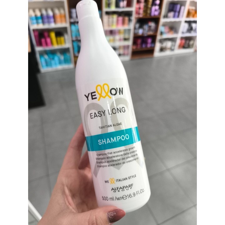 Shampoo acelerador del crecimiento. Easy long. Yellow. 500 ml