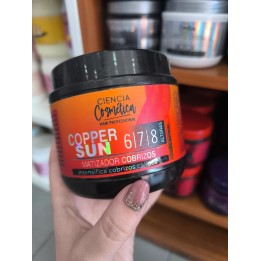Mascara Matizadora Cooper cobrizos. Ciencia Cosmetica. 500 grs