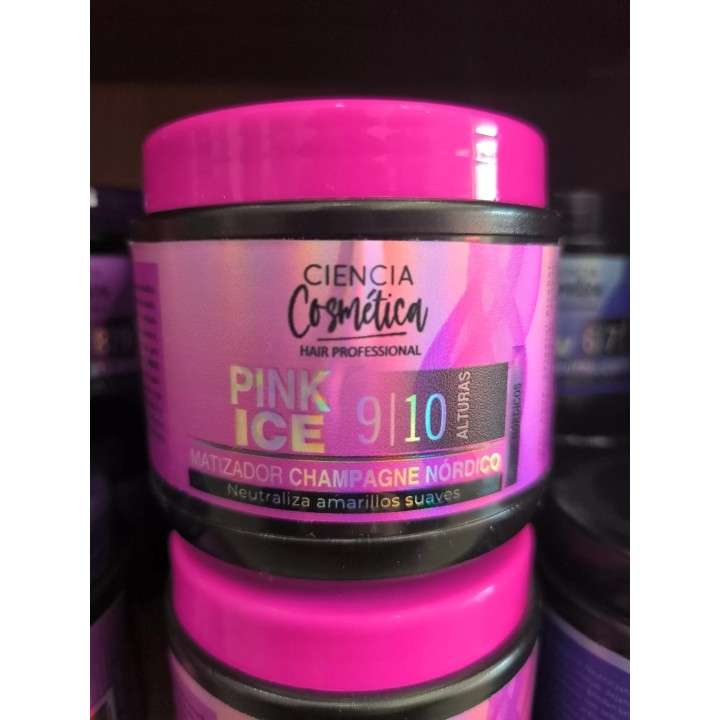 Mascara Matizadora Pink Champage Nordico. Ciencia Cosmetica. 500 grs