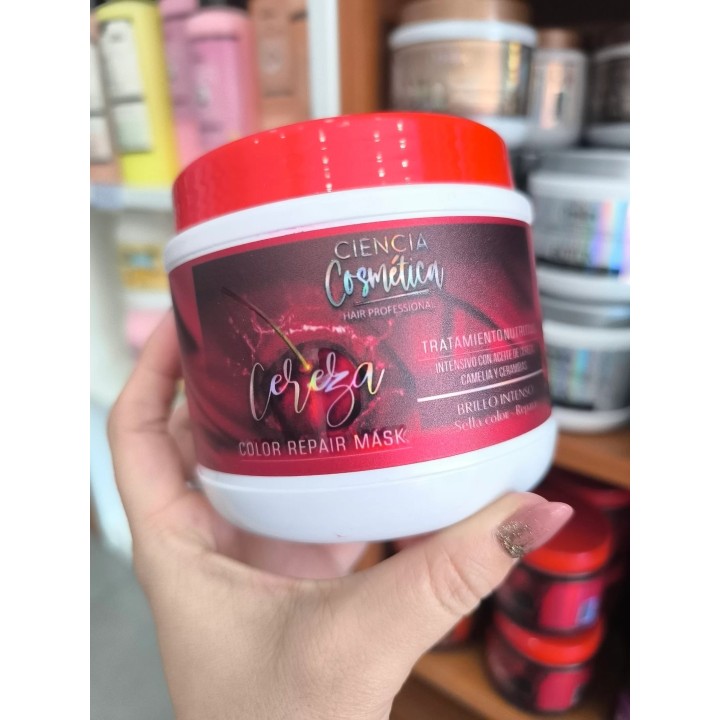 Mascara nutritiva cereza. Ciencia Cosmetica. 500 grs