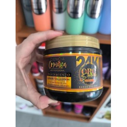 Mascara Oro 24k. Ciencia Cosmetica. 500 grs.