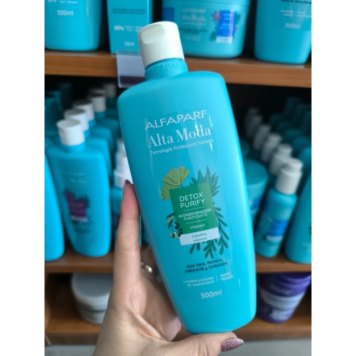 Acondicionador Detox purificante. Para cabellos oleosos. Alfaparf. 300ml