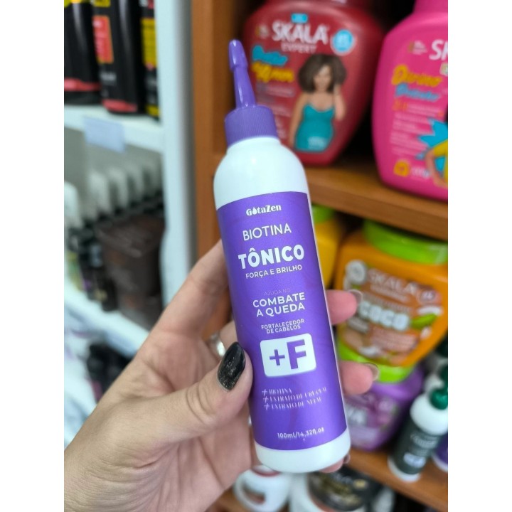 Tonico Biotina. Combate la caida. Fortalece el cabello. GotaZen. 100ml
