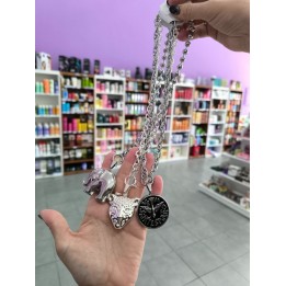 Collar Acero Quirurgico con dije grande (75279)