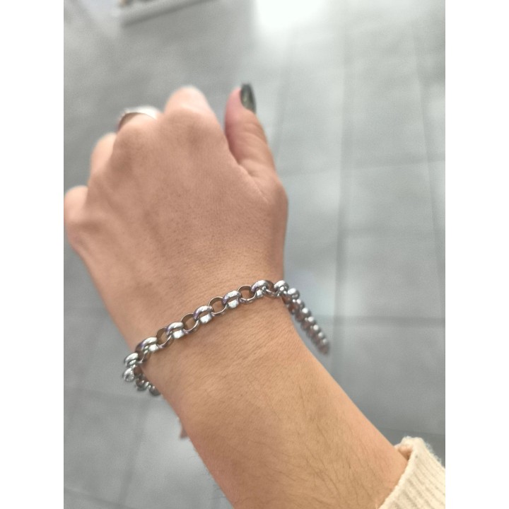Pulsera Acero Quirurgico Rolo (apurolo7x20)