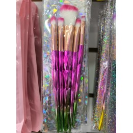 Set de brochas unicornio x 5