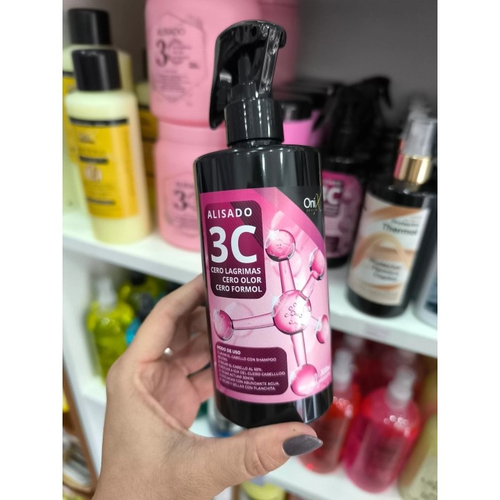 Alisado 3C Liquido Onix. Sin formol. 300ml