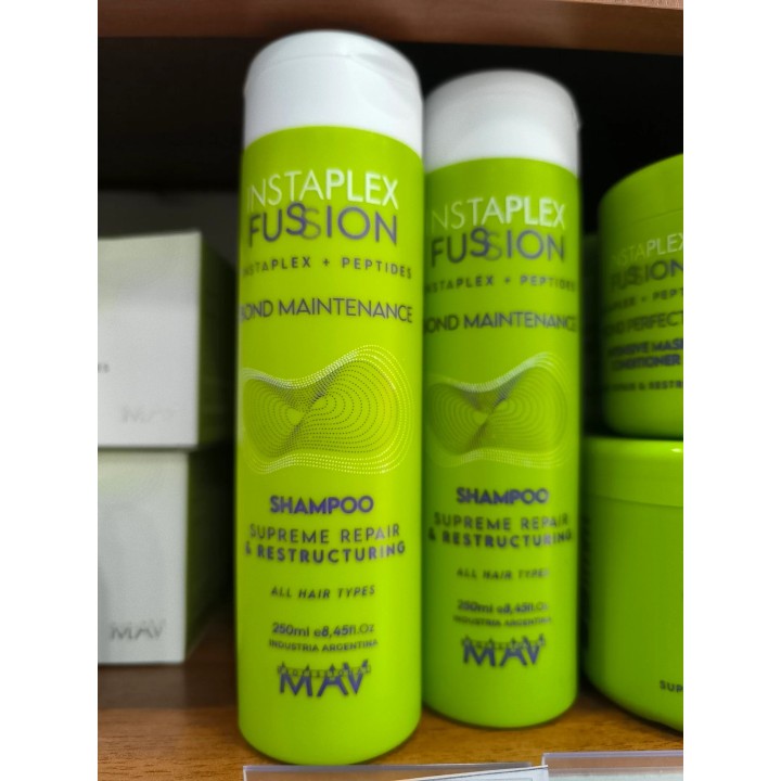 Shampoo Fusion x 250 ml. Mav Profesional.
