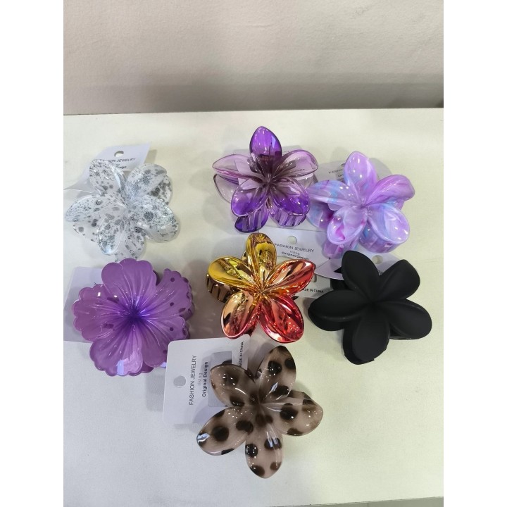 Broche de flor Hawaiana viral tik tok diferentes modelos