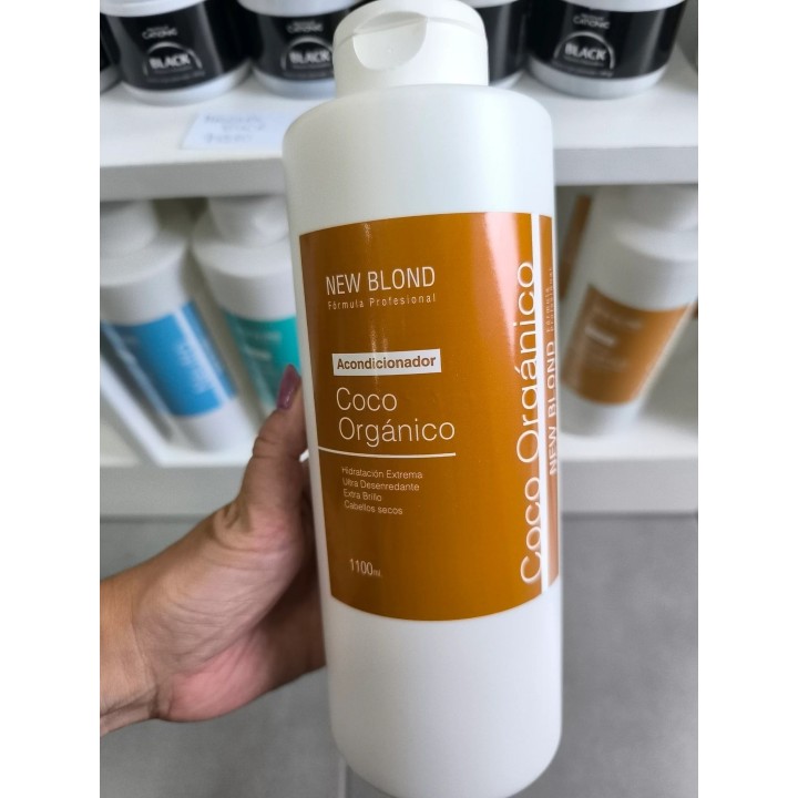 Acondicionador de Coco orgánico x 1,1 lts. New Blond. Protenat
