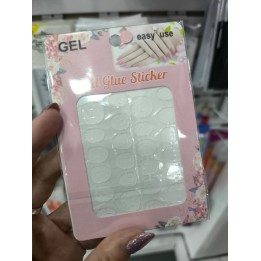 Sticker pegamento uñas bifaz
