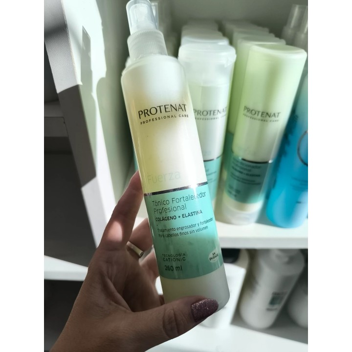 Tonico Fortalecedor con colageno y elastina. Protenat. 260 ml