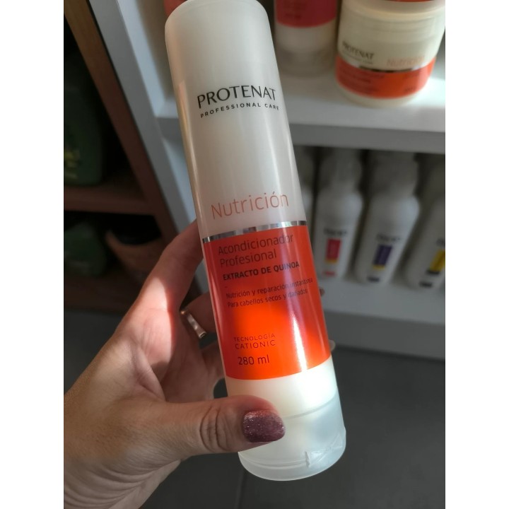 Acondicionador nutritivo Protenat. Con extracto de quinoa. 280 ml