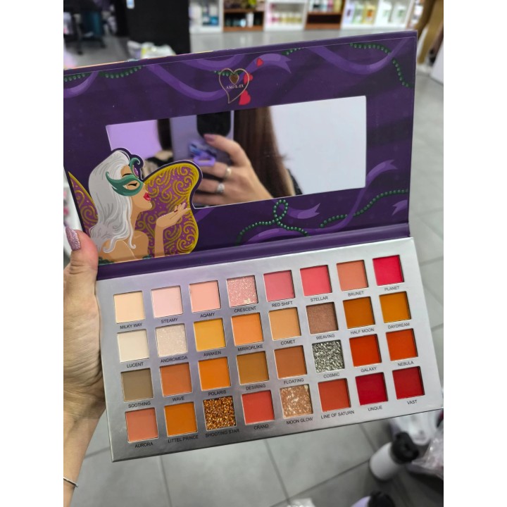Paleta de sombras Mardi Gras Carnival x 32