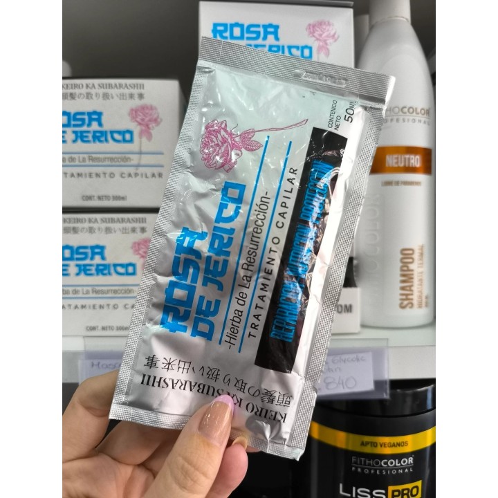 Tratamiento capilar Rosa de Jerico sachet 50 ml. Fithocolor
