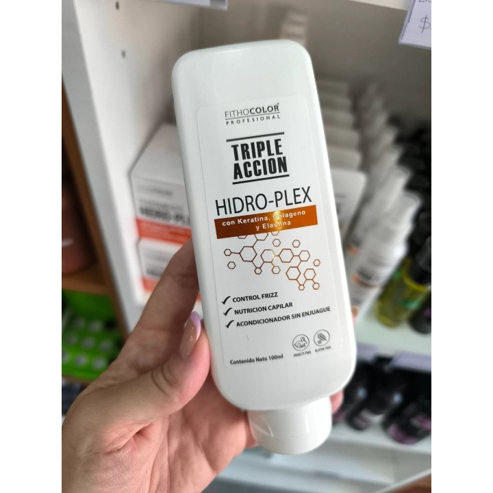 Crema peinar Triple Accion Hidro-Plex. Fithocolor. 100ml