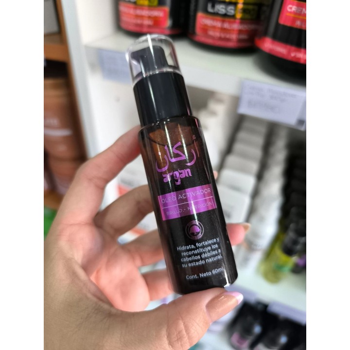 Oleo activador y reparador Argan. 60ml. Fithocolor