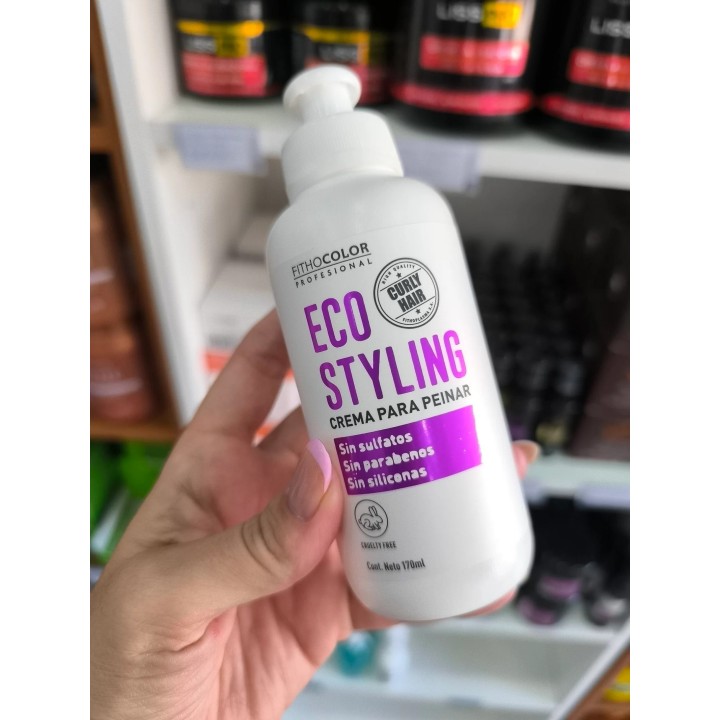 Crema de peinar Eco Styling Fithocolor x 170 ml