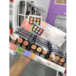 Contorno en crema x 6 colores. Tejar
