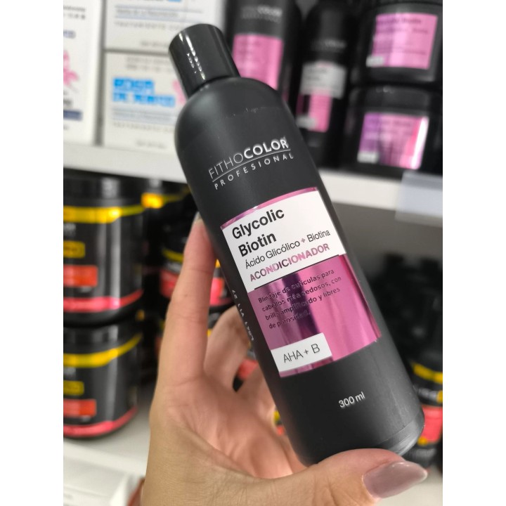 Acondicionador Glycolic Biotin x 300 ml. Fithocolor