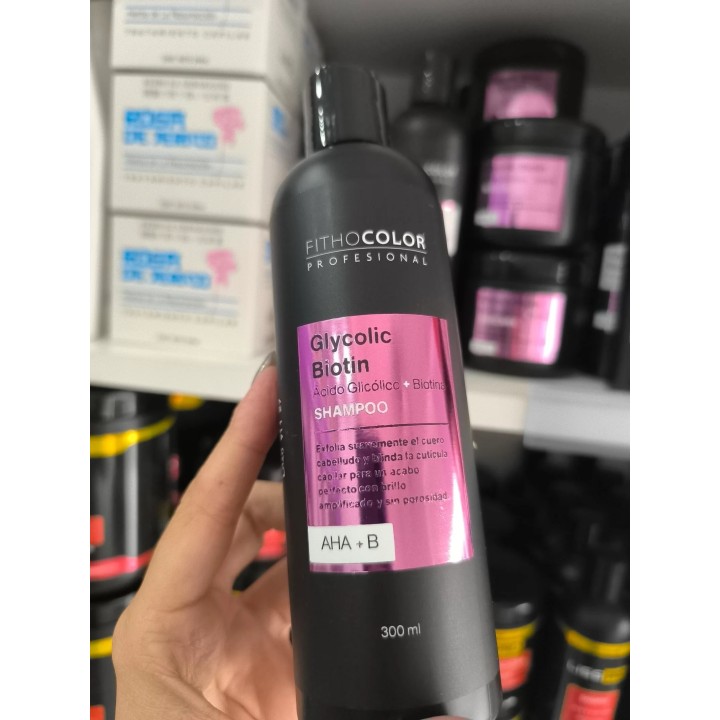 Shampoo Glycolic Biotin x 300 ml. Fithocolor