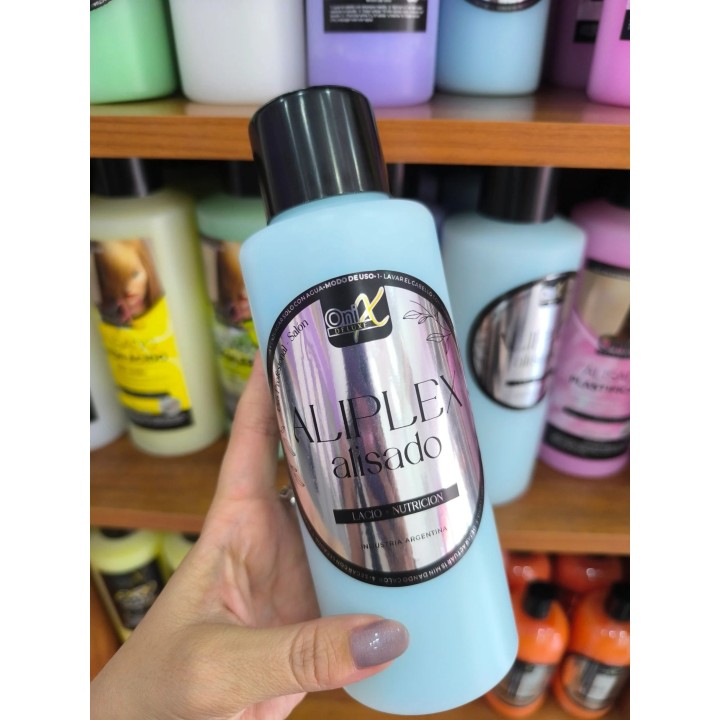 Alisado Aliplex. Onix. 500 ml. Lacio + Nutricion.