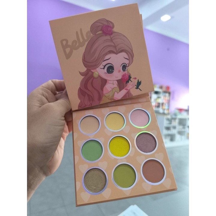 Sombras x 9 colores Belle