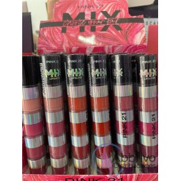 Labial x 4 tonos pink 21