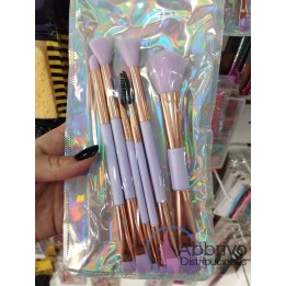 Set de brochas doble punta x 6