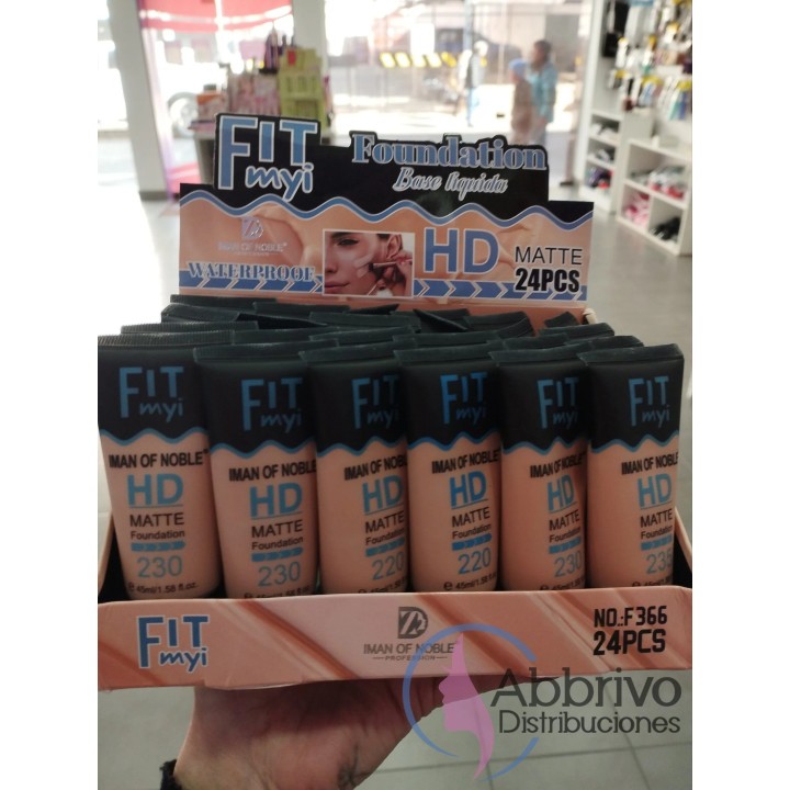 Base Fluida Fit Me HD