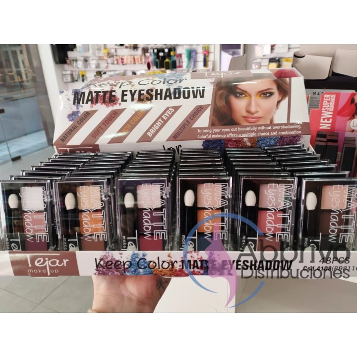 Sombra Matte x 3 colores Tejar