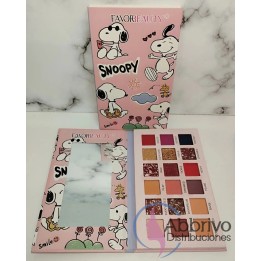 Sombras Snoopy x 18 colores