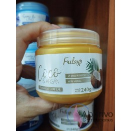 Tratamiento Capilar Coco y Argan x 240 gramos. Frilayp