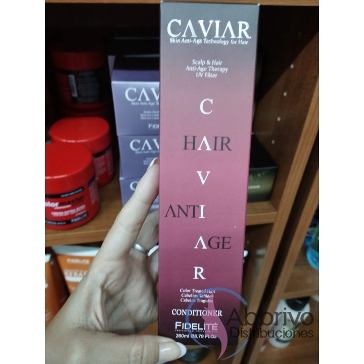 Caviar Cabellos Teñidos Acondicionador x 260 ml. Fidelite