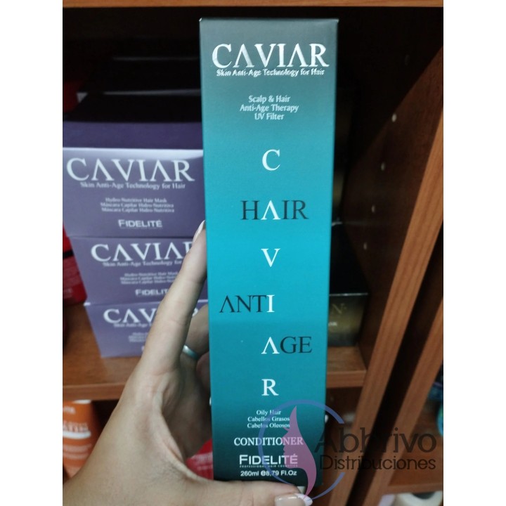 Caviar Cabellos Grasos Acondicionador x 260 ml. Fidelite