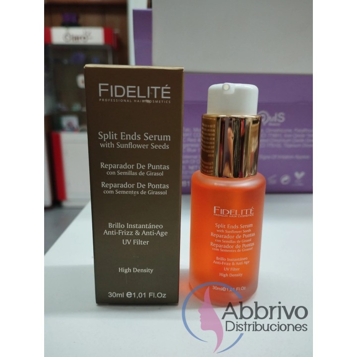 Reparador de Puntas de  Girasol.  Fidelite. 30 ml